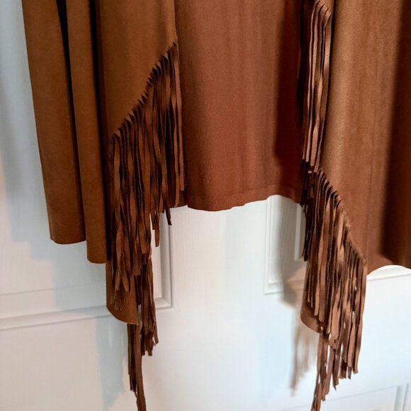 INC Fringed Cardigan L - Picture 2 of 5